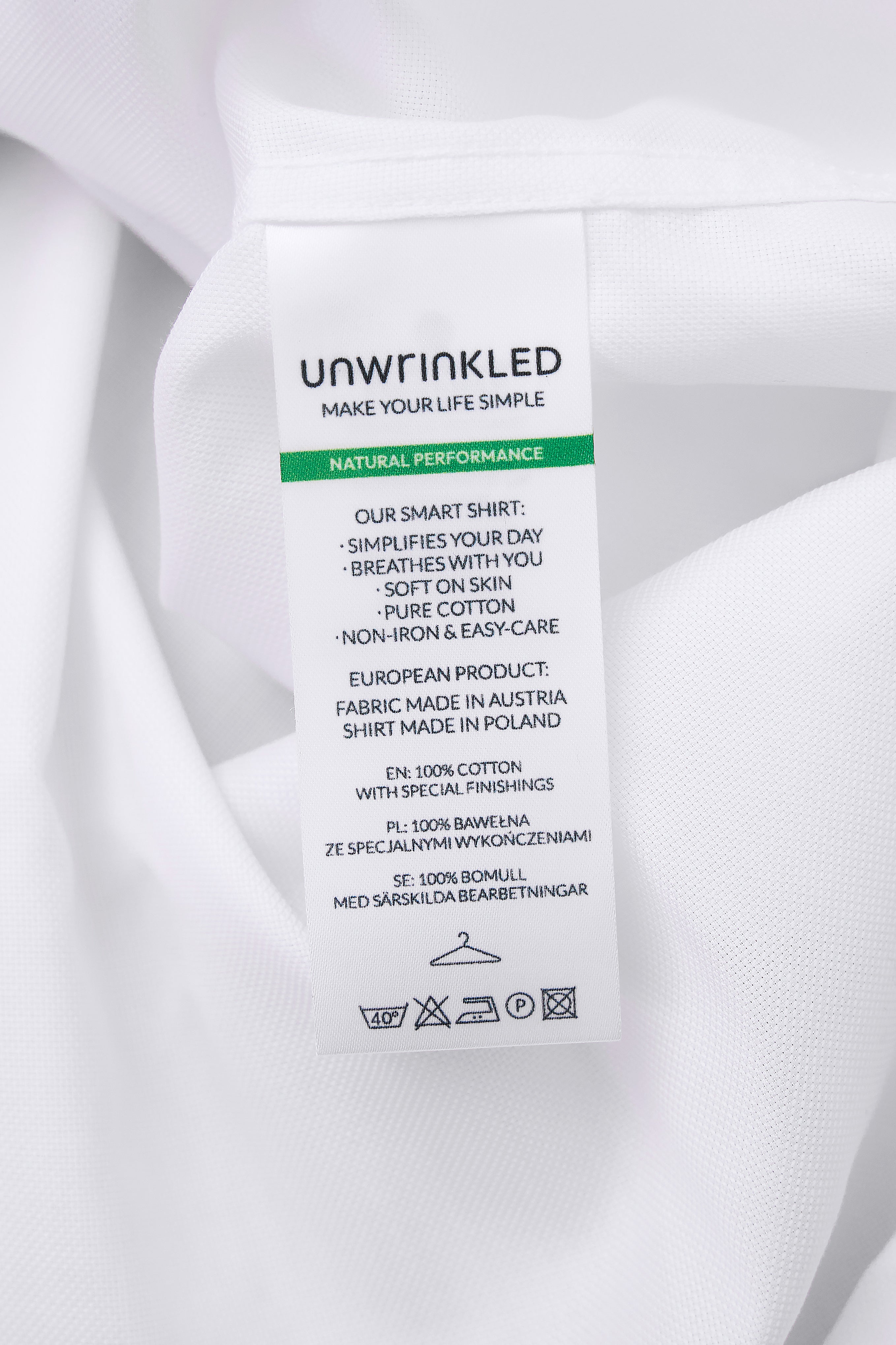 Oxford Dry & Fly White