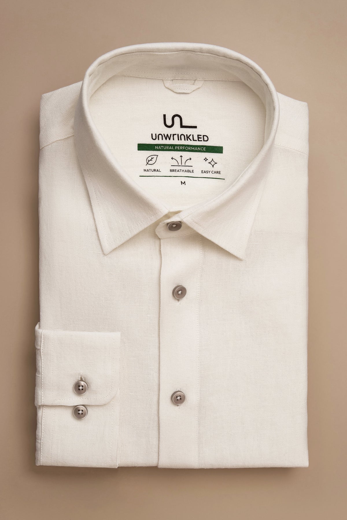 UNWRINKLED Air Linen - men's linen shirt