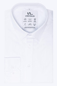 Men's functional white business shirt - CONSTANT WHITE