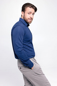 Men's functional business shirt navy blue - NEW OXFORD NAVY